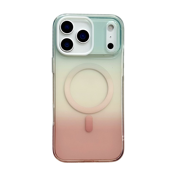 Mobilskal till iPhone 17 Pro Max MagSafe IMD 4-Color Geometric Gradient (Style C) | 2353 | AlltMobil