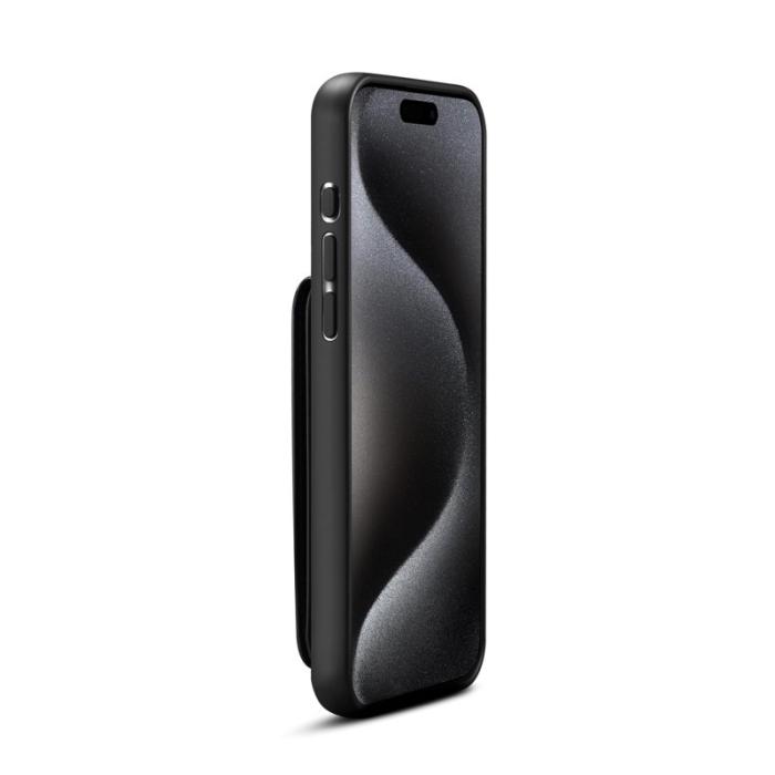 ESEBLE - ESEBLE E2 för iPhone 16 Pro Fodral KonstLäder - Brun