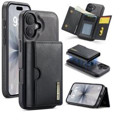 DG.MING - DG.MING M6 Series Mobilskal till iPhone 17 Magnetiskt Pl&aring;nboksfodral Svart