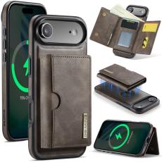 DG.MING - DG.MING M6 Series iPhone Air Pl&aring;nboksfodral Magnetiskt Brun