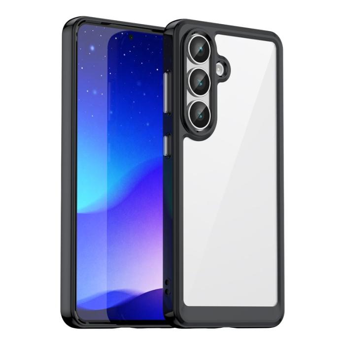WANLONFENG - WANLONFENG Mobilskal till Samsung Galaxy S26 TPU XC Serie - Svart