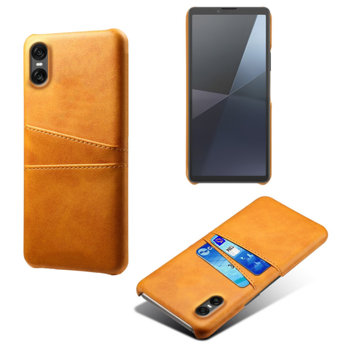 A-One Brand - Sony Xperia 10 VII Mobilskal med Dual Kortfack - Orange