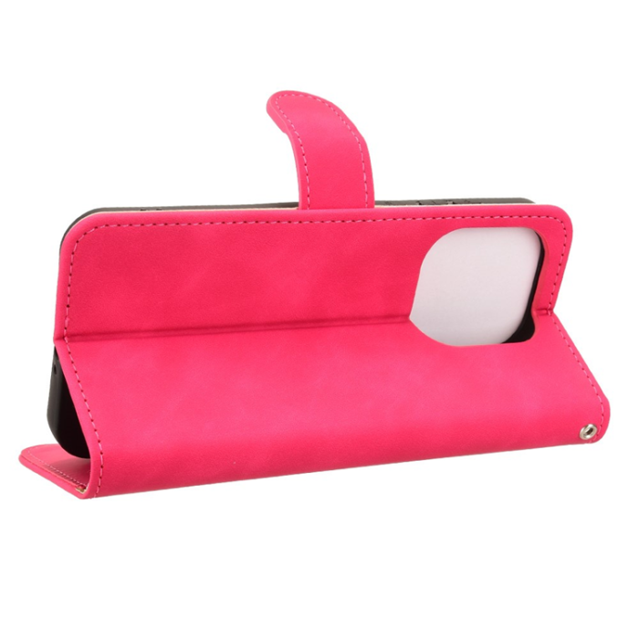 A-One Brand - OnePlus 15 5G Plånboksfodral Skin Feel Anti Drop Konstläder - Rosa