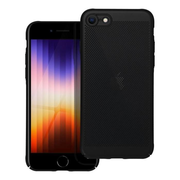 OEM - iPhone 7/8/SE (2020/2022) Mobilskal Breezy - Svart