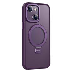 X-Level - X-LEVEL Mobilskal till iPhone 14 MagSafe Kickstand TPU+PC Lila