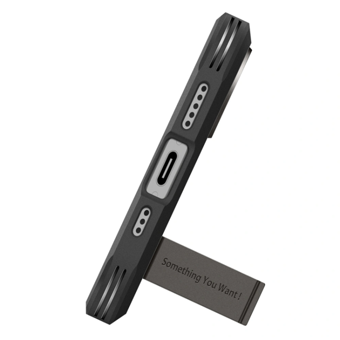 Ringke - Spigne iPhone 17 Mobilskal Magsafe Tough Armor - Gunmetal