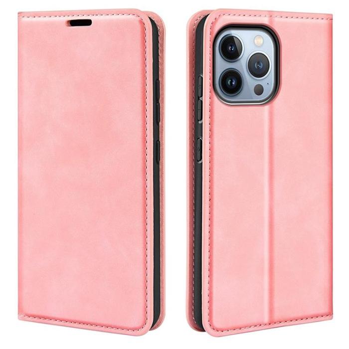 OEM - Folio iPhone 14 Pro Plånboksfodral - Rosa