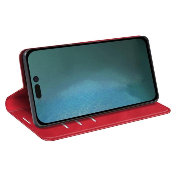 OEM - Folio iPhone 14 Pro Plånboksfodral - Röd