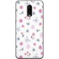 iSecrets - Mobilskal till OnePlus 6T med Blommor och fjärillar