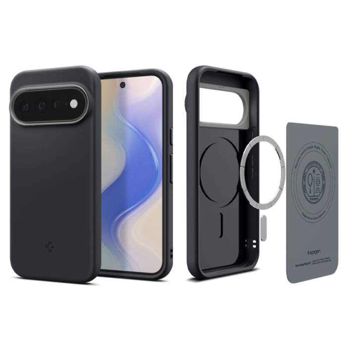 Spigen - Spigen Mobilskal För Google Pixel 11 Pro XL Magsafe Nano Pop - Svart Sesame