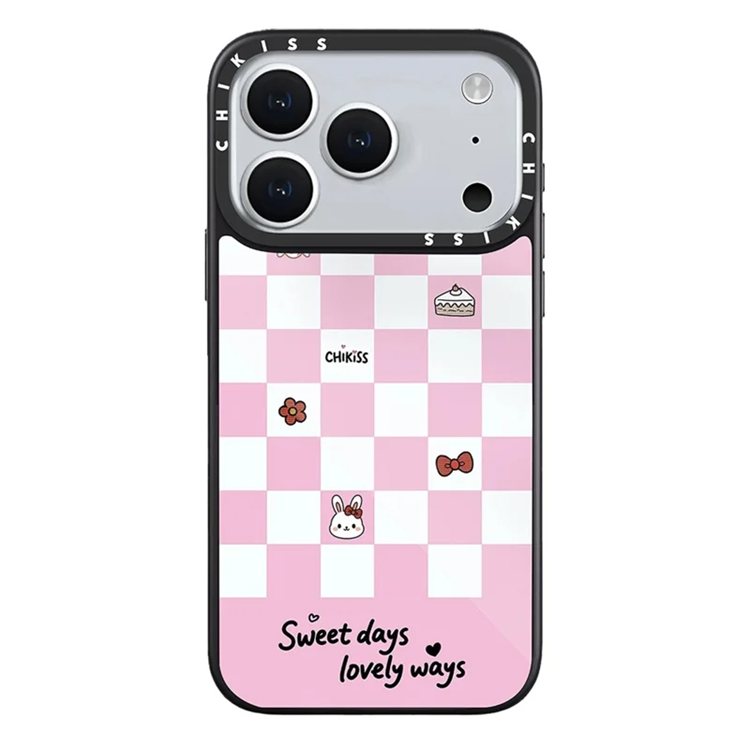 iPhone 17 Pro Mobilskal MagSafe Aluminium Silikon (Style F) | 2353 | AlltMobil