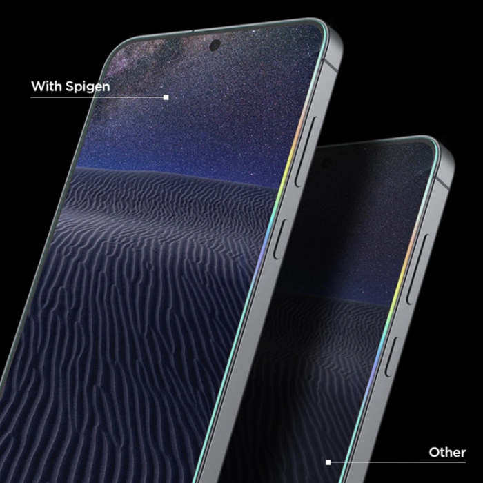 Spigen - [2-Pack] Spigen Galaxy S25 FE Härdat glas Skärmskydd EZ Fit Pro