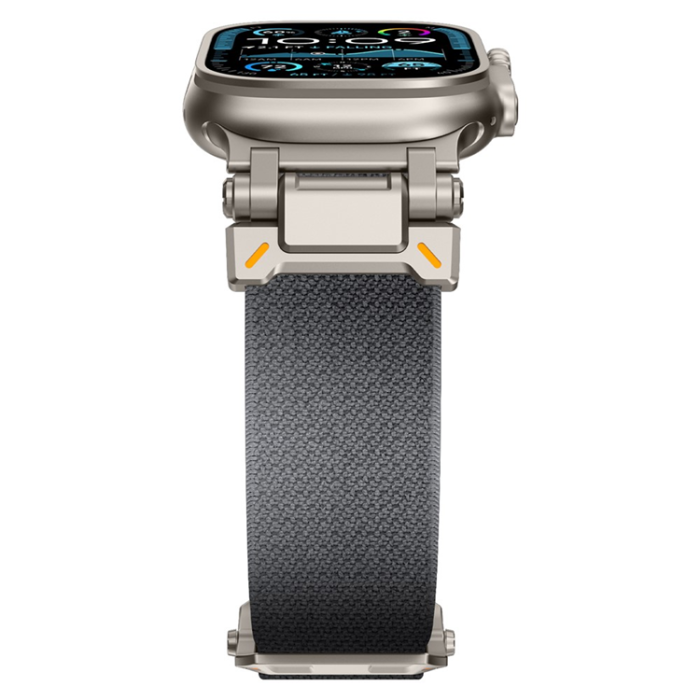 A-One Brand - Apple Watch 42/44/45/46/49mm Armband Nylon - Grå