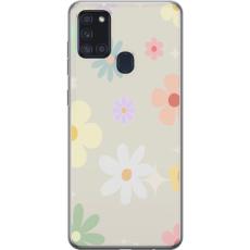 iSecrets - Mobilskal till Samsung Galaxy A21s med fejdande blommor