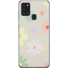 Gustaf - Mobilskal till Samsung Galaxy A21s med fejdande blommor