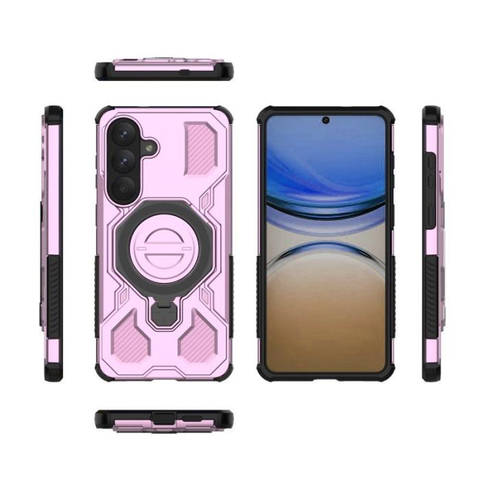 WANLONFENG - WANLONFENG Samsung Galaxy S26 Skal PC TPU KJ Series - Lila
