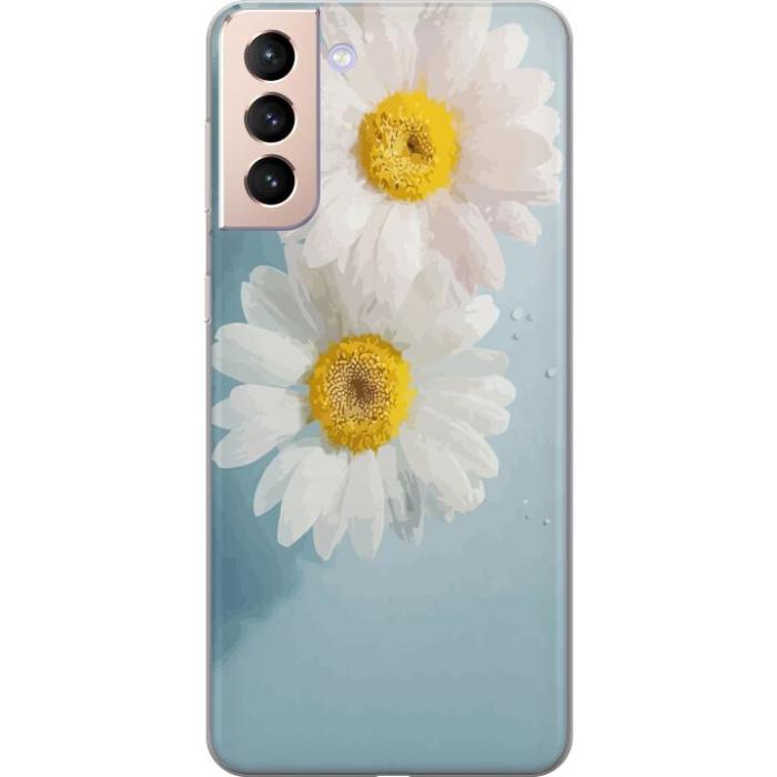 iSecrets - Mobilskal till Samsung Galaxy S21 med Sommarblommor
