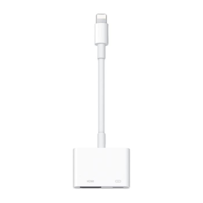 OEM - Lightning till HDMI Adapter 5V, 1A - Vit