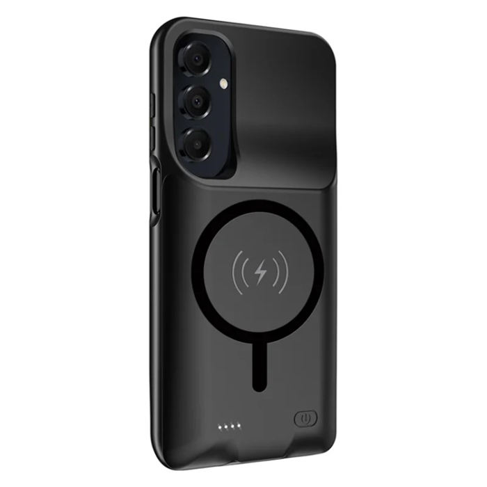 A-One Brand - Galaxy A16 5G Batteriskal Magsafe 6000mAh E10S - Svart