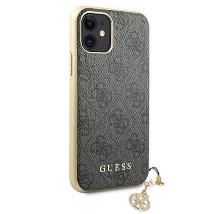 Guess - Guess iPhone 11/XR Mobilskal Charms Collection - Grå