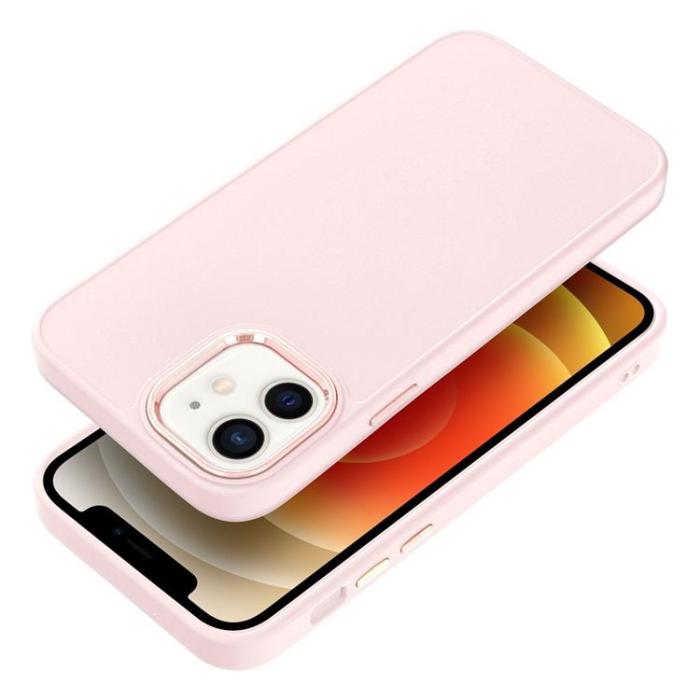 OEM - iPhone 12 Pro Mobilskal Frame - Rosa