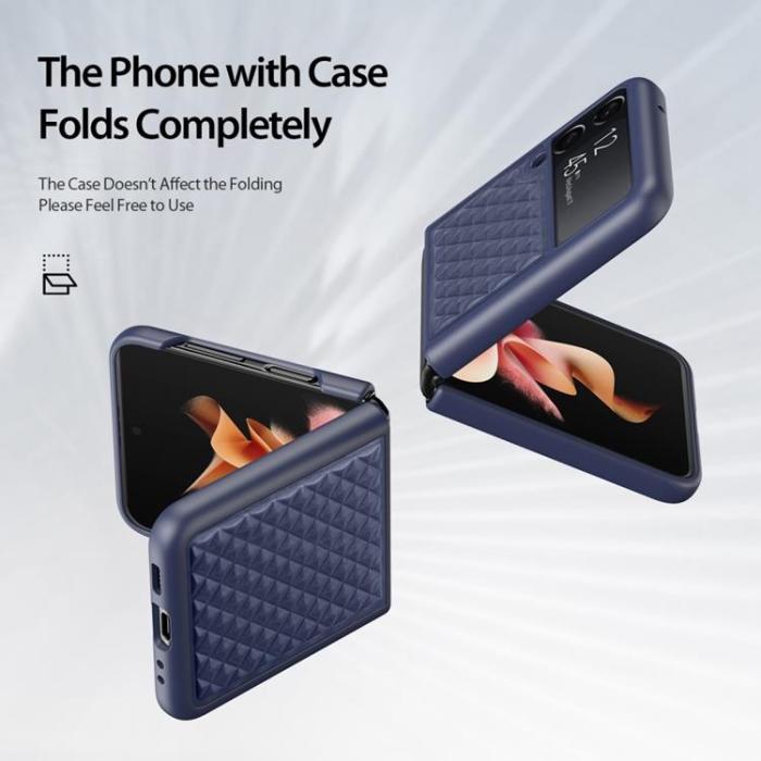 Dux Ducis - DUX DUCIS Galaxy Z Flip 4 Skal Venice - Blå
