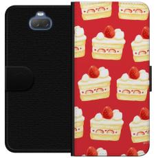 iSecrets - Plånboksfodral till Sony Xperia 10 Plus med Tårta