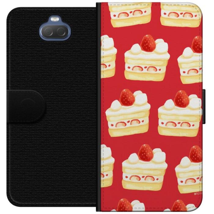 iSecrets - Plånboksfodral till Sony Xperia 10 Plus med Tårta