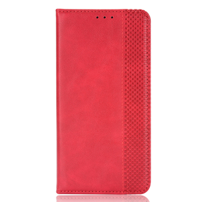A-One Brand - Nothing Phone (3a) Plånboksfodral Retro Kickstand - Röd