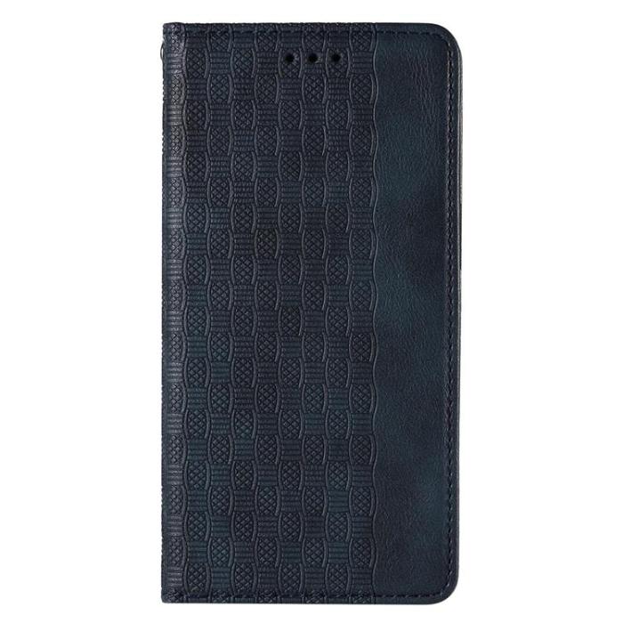 OEM - Galaxy S22 Ultra Plånboksfodral Magnet Strap - Blå