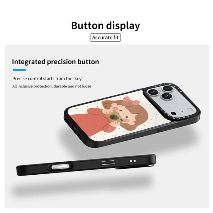 A-One Brand - iPhone 17 Pro Mobilskal MagSafe Aluminium Silikon