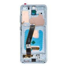 OEM - SAMSUNG S20 4G Skärm med LCD-display SOFT OLED - Blå