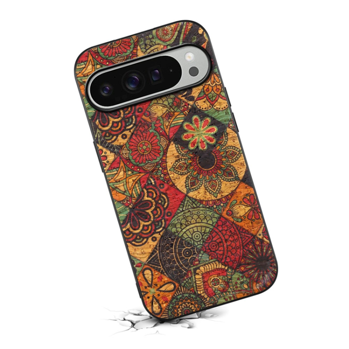 A-One Brand - Google Pixel 10 Pro XL Mobilskal Flower Print - Höst/Gul