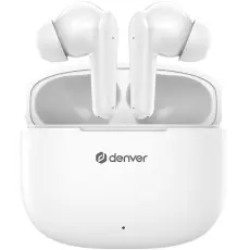 Denver - DENVER TWE-48W Trådlös Bluetooth Hörlur med Laddetui