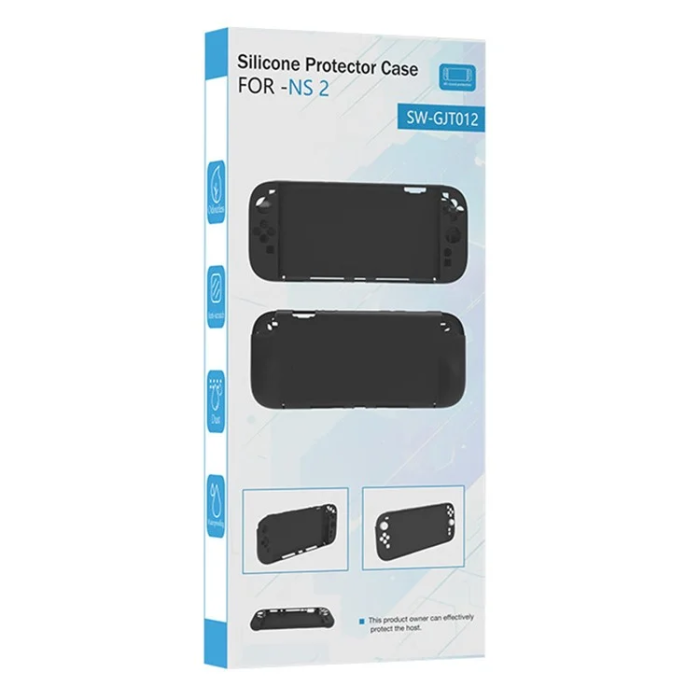 OEM - Nintendo Switch 2 Skal Silikon Anti-Drop - Svart