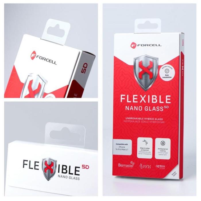 Forcell - Forcell Skärmskydd Flexibelt Nano Glas Galaxy A54 5G