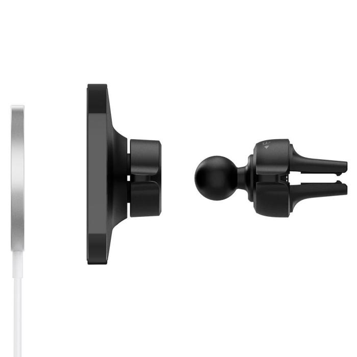 UTGATT1 - Spigen - Magfit Apple Magsafe Bilhållare - Svart