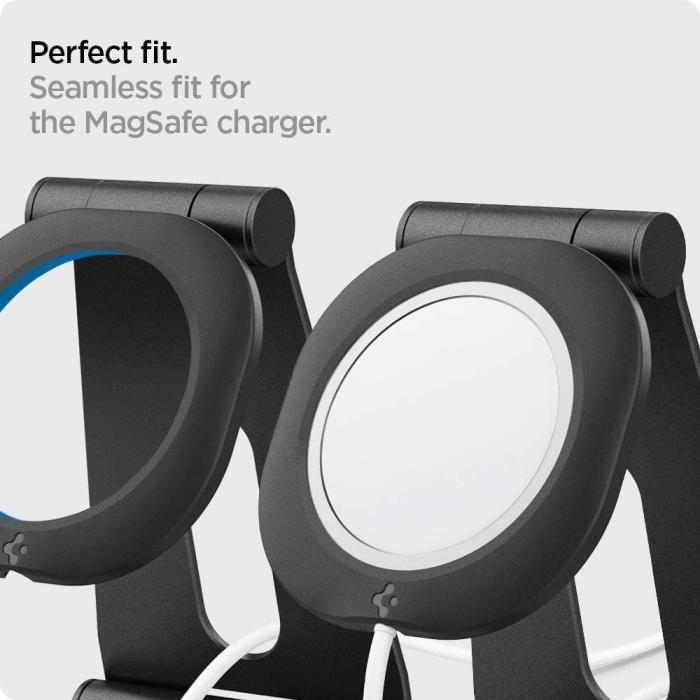UTGATT5 - Spigen - Magfit S Apple Magsafe Charger Stand - Svart