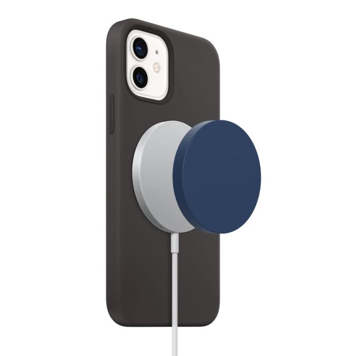 OEM - Silikon Skal till Apple Magsafe Charger - Blå