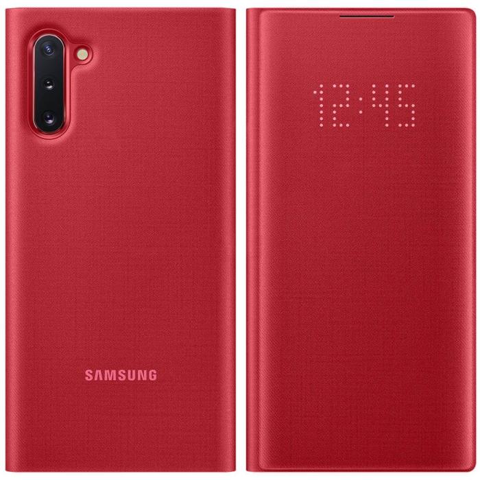 UTGATT4 - Samsung Led View Cover skal Galaxy Note 10 Röd