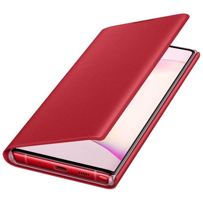 UTGATT4 - Samsung Led View Cover skal Galaxy Note 10 Röd