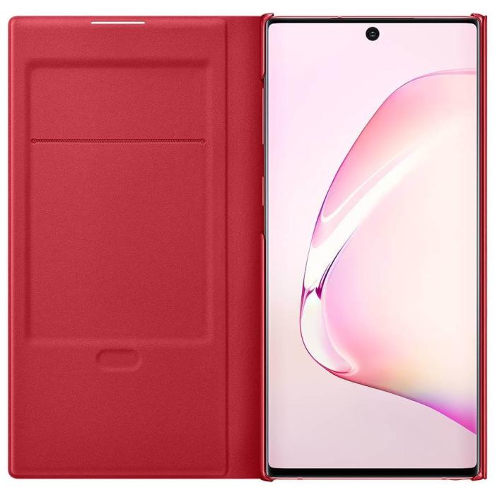 UTGATT4 - Samsung Led View Cover skal Galaxy Note 10 Röd