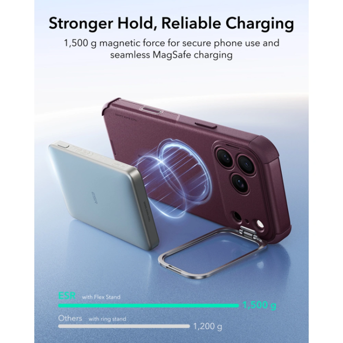 ESR - ESR Mobilskal För iPhone 17 Pro/18 Pro Magsafe Cyber Tough Kickstand