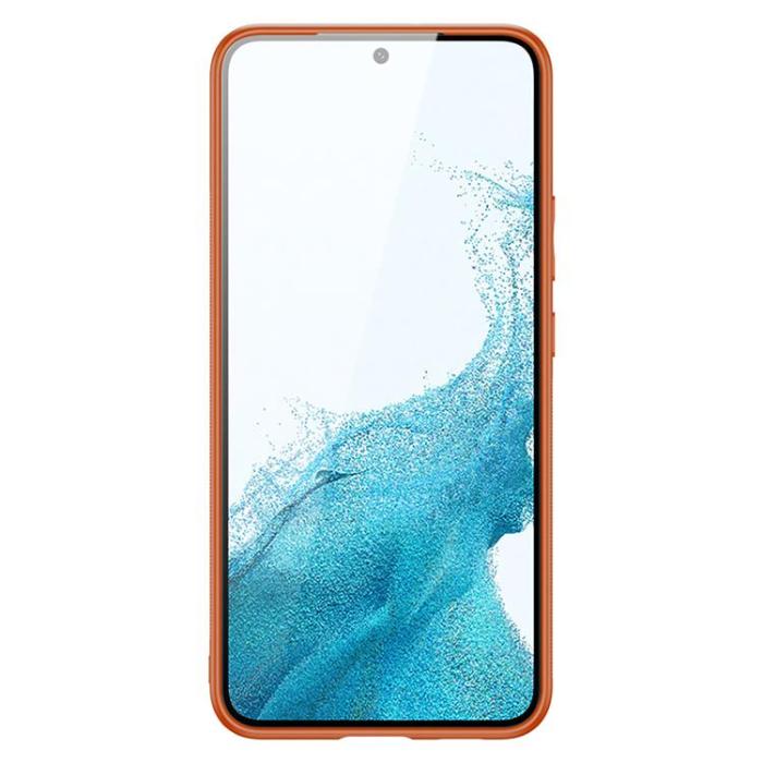 Dux Ducis - DUX DUCIS Galaxy S22 Plus Skal Yolo Elegant Läder - Orange