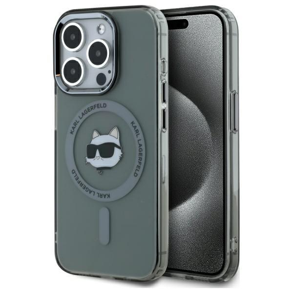 Karl Lagerfeld Mobilskal till iPhone 15 Pro MagSafe IML Choupette Edition