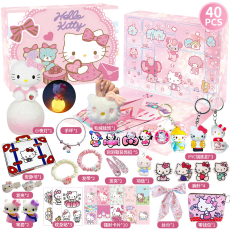 Adventskalender - Hello Kitty Adventskalender 2025 med 40 Söta överraskningar