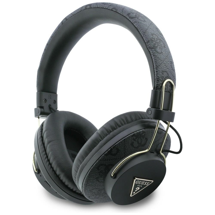 Guess Over-Ear Hörlurar Triangle Logo Bluetooth ENC - Svart