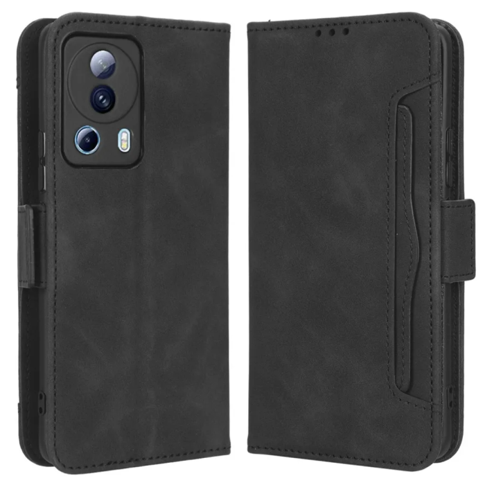 Taltech - Xiaomi 13 Lite 5G Plånboksfodral Mjukt - Svart