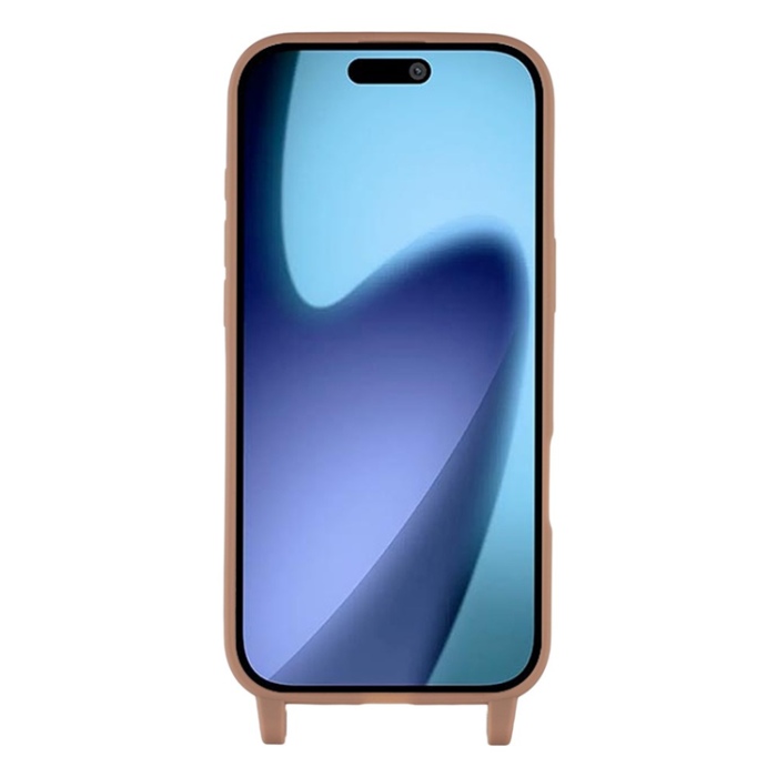 A-One Brand - iPhone 17 Air Mobilskal TPU med Hål för Rem - Brun