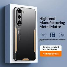 OEM - Mobilskal till Samsung Galaxy A37 Aluminium TPU PC - Guld